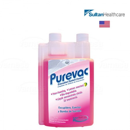 2 LITROS DE PUREVAC  para 67 tratamientos. (LIMPIADOR DE SUCC) 